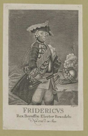 Bildnis des Fridericvs Rex Borussiae