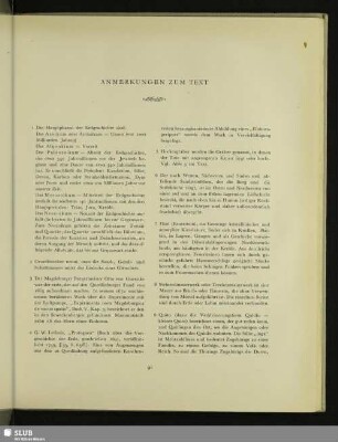 Anmerkungen Zum Text