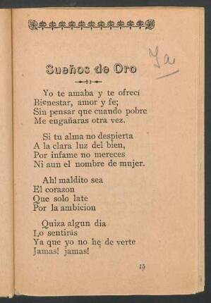 Sueños de oro