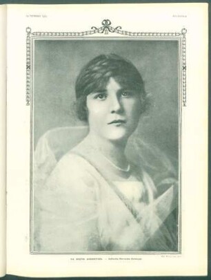 La mujer argentina. - Señorita Mercedes Zamboni