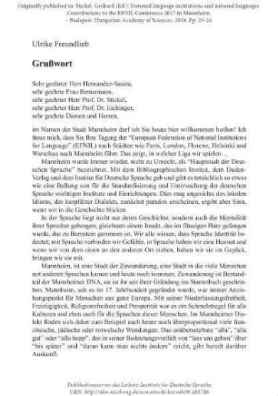 Grußwort