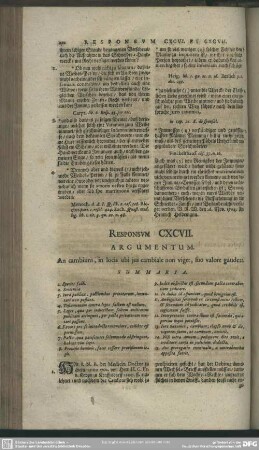 Responsum CXCVII.