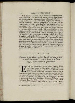 Caput VII. Urnarum sepulcralium, quibus Etrusci usi sunt, tituli, & varia emblemata [...]