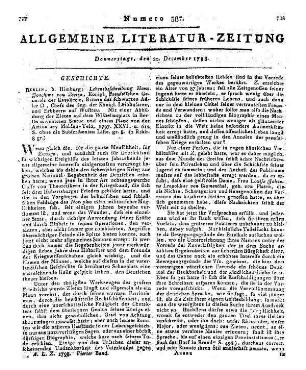 [Blumenthal, L. J. L. von]: Lebensbeschreibung Hans Joachims von Zieten. Berlin: Himburg 1797