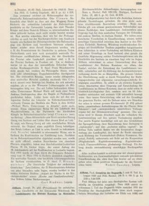 232-235 [Rezension] Althaus, Paul, Grundriß der Dogmatik