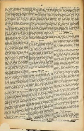 Regensburger Morgenblatt. 36. 1883 = Nr. 1 (3. Januar) - Nr. 282 (12. Dezember)