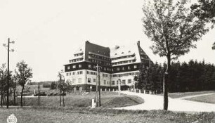 Altenberg, Berghof "Raupennest", Ansicht von Osten