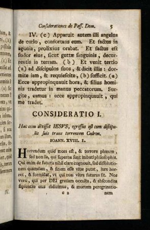 5-13, Consideratio I - VI