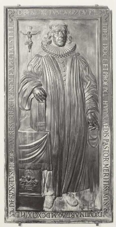 Grabdenkmal des Johann Benedikt Carpzow, gest. 1699
