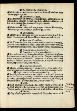 Prepositionum Constructio.