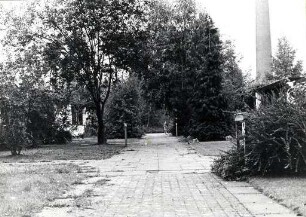 Privatgebäude, Straßen und Plätze in Karlsruhe. Waldstadt