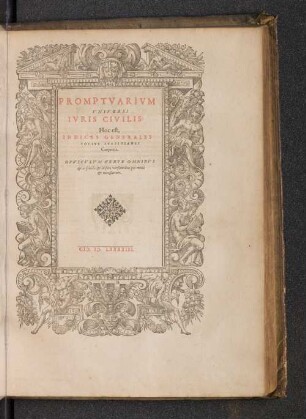 Promptuarium Universi Iuris Civilis