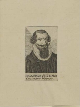 Bildnis des Nicodemus Sitzlinus