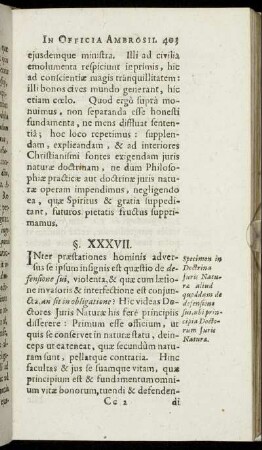 §. XXXVII. - §. XXXXIII.