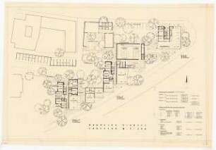 Wohnhäuser Haspeler Viertel, Wuppertal: Lageplan, 1:200