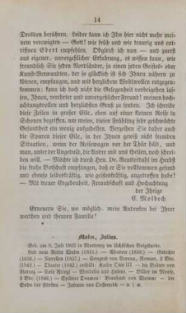 Mosen, Julius