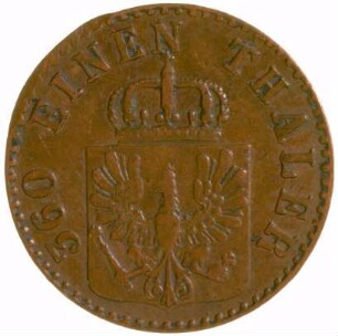 Münze, Pfennig, 1846