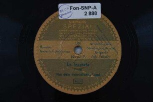 La Traviata : Hat dein heimatliches Land / Verdi