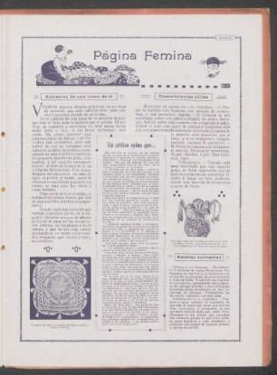 Página femina