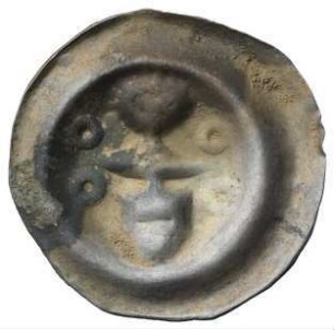 Fundmünze, Brakteat, 1260 - 1298?
