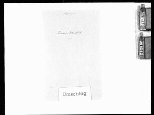 Seminar in Schöntal (1884-1903)