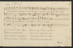 20. "Freunde, kommt doch in die nahen Wälder", BR‑CPEB H 38/19; H 708; Wq 200.19