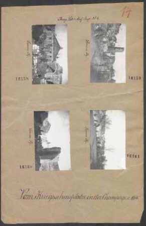 In der Champagne 1914/1915: Somme-Py