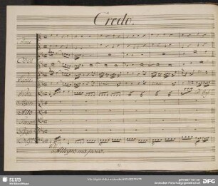 Credo in unum Deum
