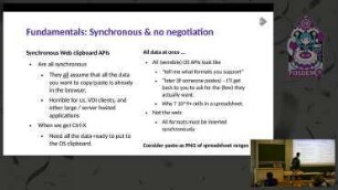Online: wrestling web Copy/Paste to usability: Defeating the API and implementation disasters in copy/paste