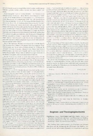 526-528 [Rezension] Martikainen, Jouko, Gerechtigkeit und Güte Gottes