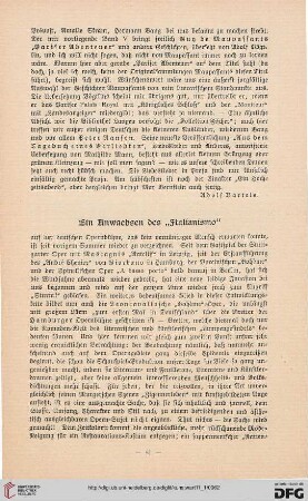 Ein Anwachsen des "Italianismo"
