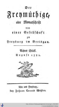 Achtes Stück.