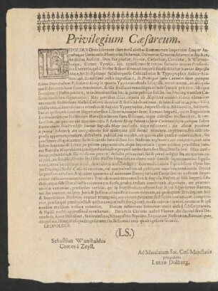Privilegium Caesareum