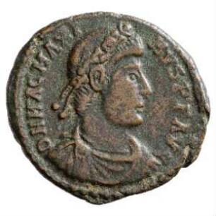 Münze, Aes 2, 25. August 383 - 28. August 388 n. Chr.