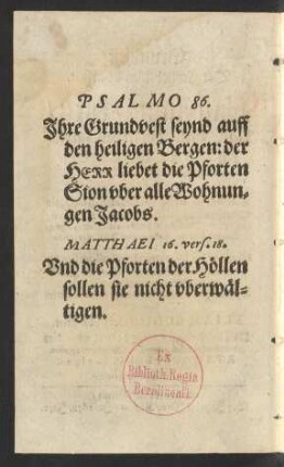 Psalmo 86.
