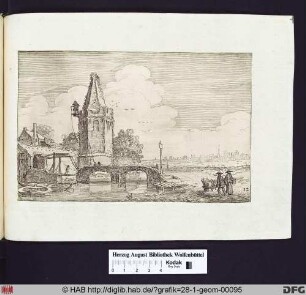 Turm am Fluss Niers
