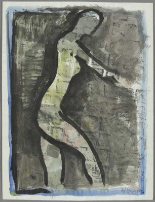 Ohne Titel [Lehmbruck-Ausstellung - Frauenakt]