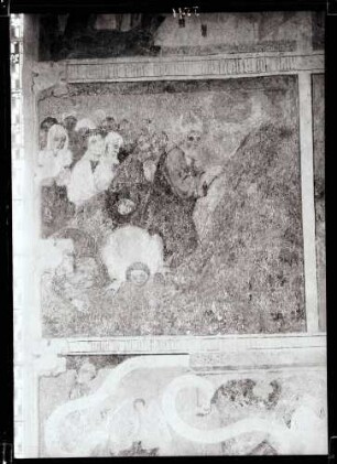 Kirche; Wandbilder nach der Restaurierung