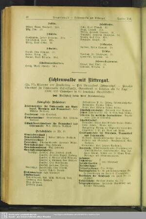 Lichtenwalde mit Rittergut