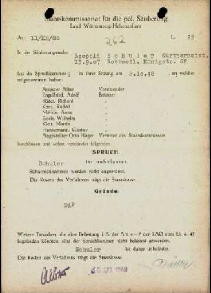 Schuler, Leopold