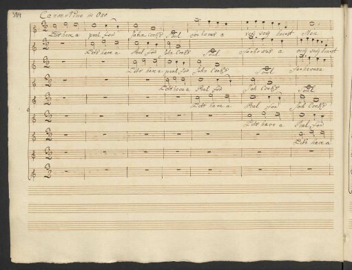 Let's have a peal for John Cook's soul for he was a very honest man; V (9); C-Dur