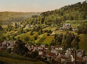 17531. P. Z. - Ruhla mit Hotel Landgraf.