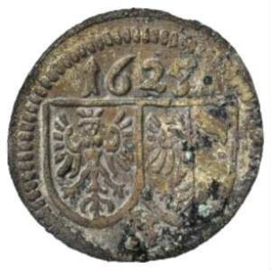 Münze, Pfennig (einseitig), 1625
