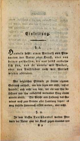 Theoretisch-Praktische Darstellung der Handlung in deren mannigfaltigen Geschäften, 1
