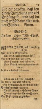 Buß-Lied