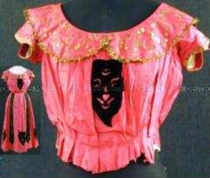 Oberteil (dreiteiliges Damenfaschingskostüm -Teufel)
