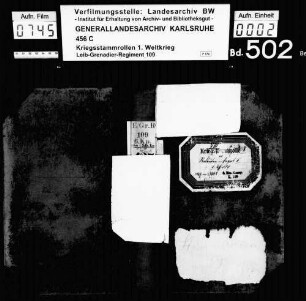 6. Ersatz-Kompanie (vormals 1. Rekruten-Depot)