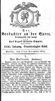51. Stueck, 17. Dezember 1832