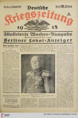 Hefte 31-34, August 1918