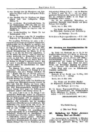Berufung von Berufsschulbeiräten für Berufsschulen : [Erziehung] ; [Für Preußen] ; [Amtliche Erlasse] ; [Amtlicher Teil]